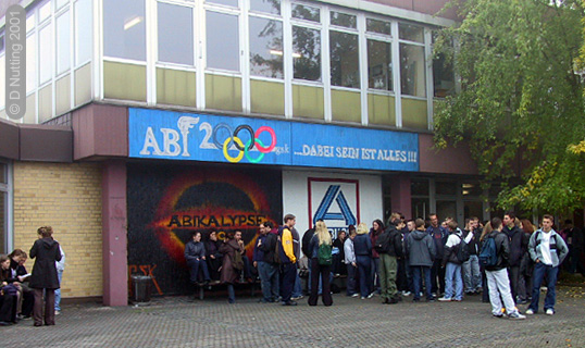 Der Schulhof der Alfred-Wegener-Schule