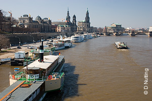 [Foto: Dresden, Elbe - Copyright D Nutting]